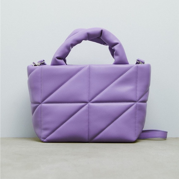 Zara Handbags - Zara quilted city bag